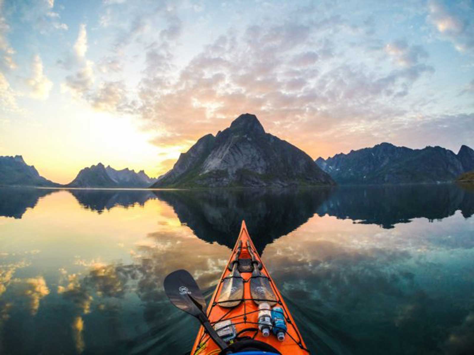 Breathtaking Gopro Kayak Photography Of Norways Fjords