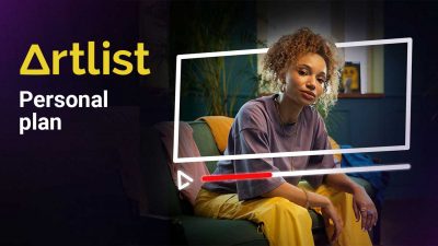 Artlist ‘Personal’ pricing plan
