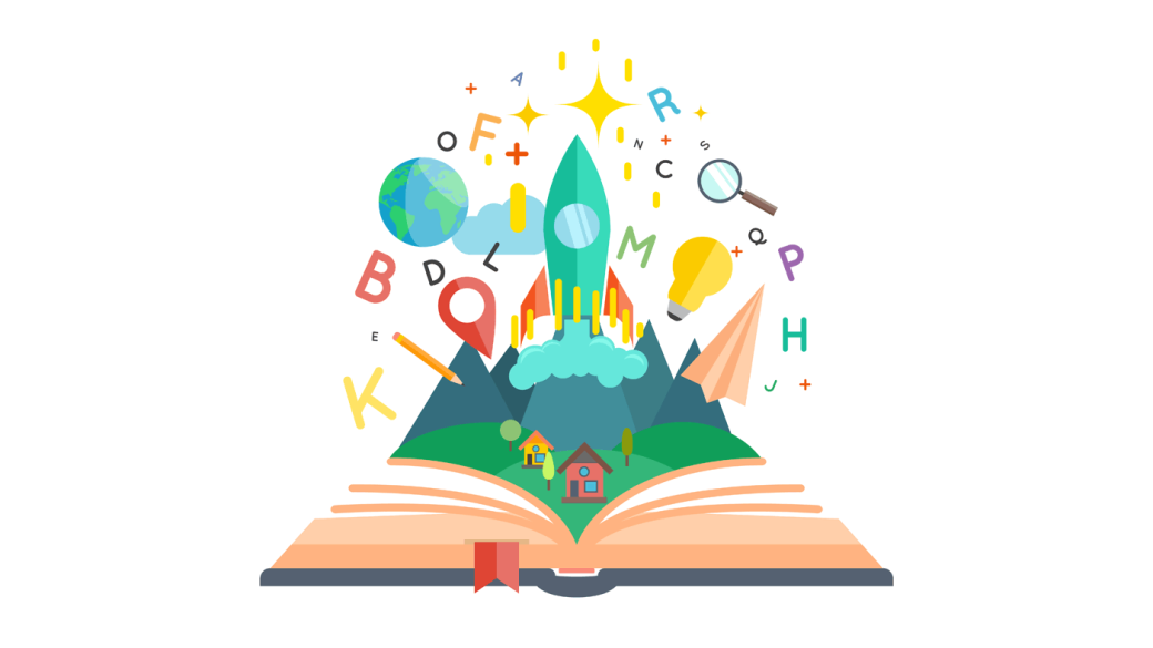 Illustration of a self-published children’s book