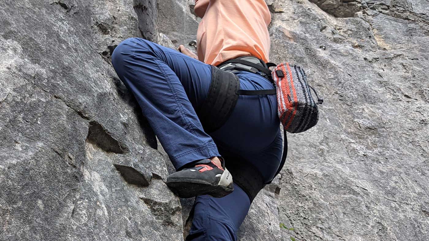 Evolv Geshido Velcro Women s vegan climbing shoe review Vegan