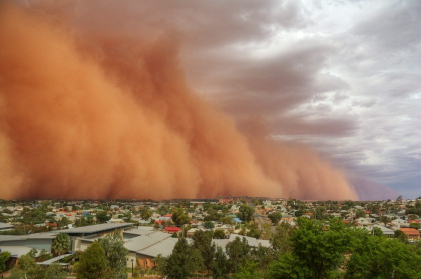 This shot of a haboob was taken in Broken Hill, New South Wales, back in 2010. Photo via Flickr.