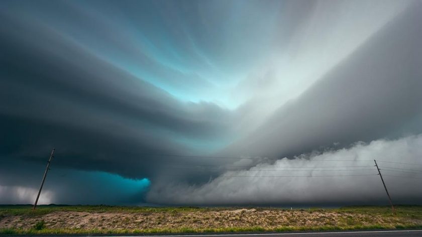 This supercell happened in May of 2004.