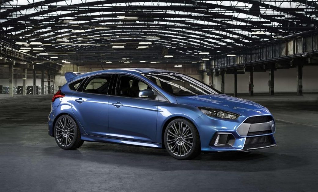 Ford reveals allwheeldrive Focus RS hatchback