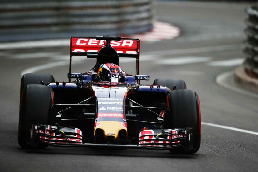 Max Verstappen's Torro Rosso. Photo: Getty Images/Red Bull Content Pool.