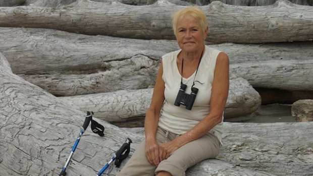 64-year-old North Shore hiker Tineke Kraal said she was very sorry and that she just wanted to slow the bikers down.
