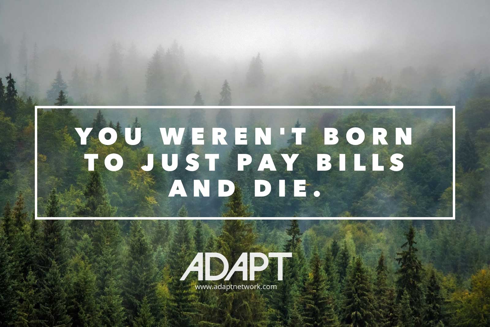 you-werent-born-just-pay-bills-inspirational-quote