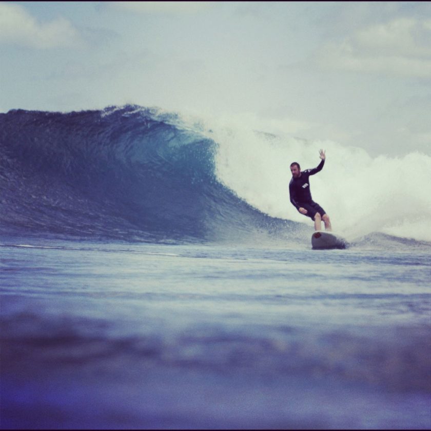 Matt adds another notch to his wave-count belt.
