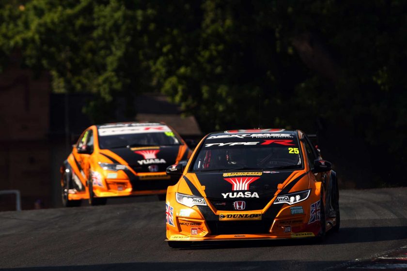 Ashley Sutton continues to impress in his maiden BTCC campaign. Photo: BTCC
