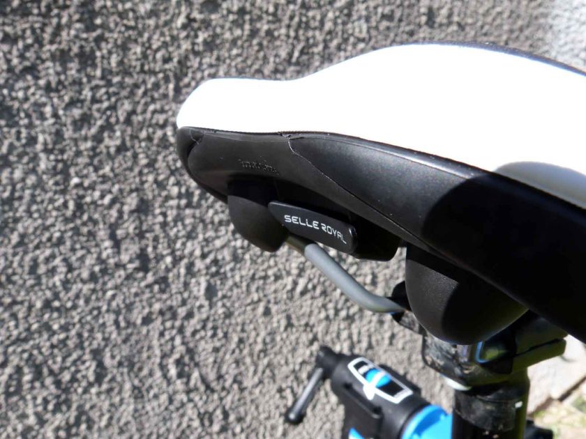 The colour of every section of the saddle can be customised to suit your tastes.
