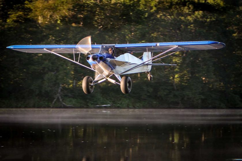 Carbon Cub SS, as seen in the flight sim—Microsoft Flight. Get it? CARBON Cub—I should have been a comedian. Photo: Bill Brine/Flickr