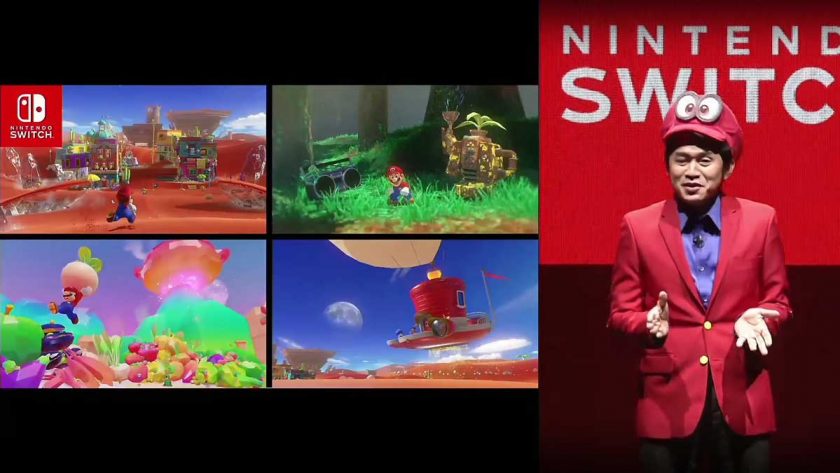 Super Mario Odyssey' lets player two tag along as Mario's hat
