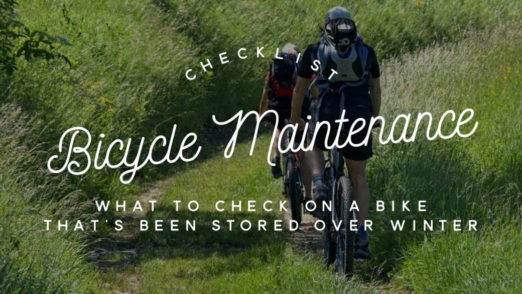 Spring sales bike maintenance