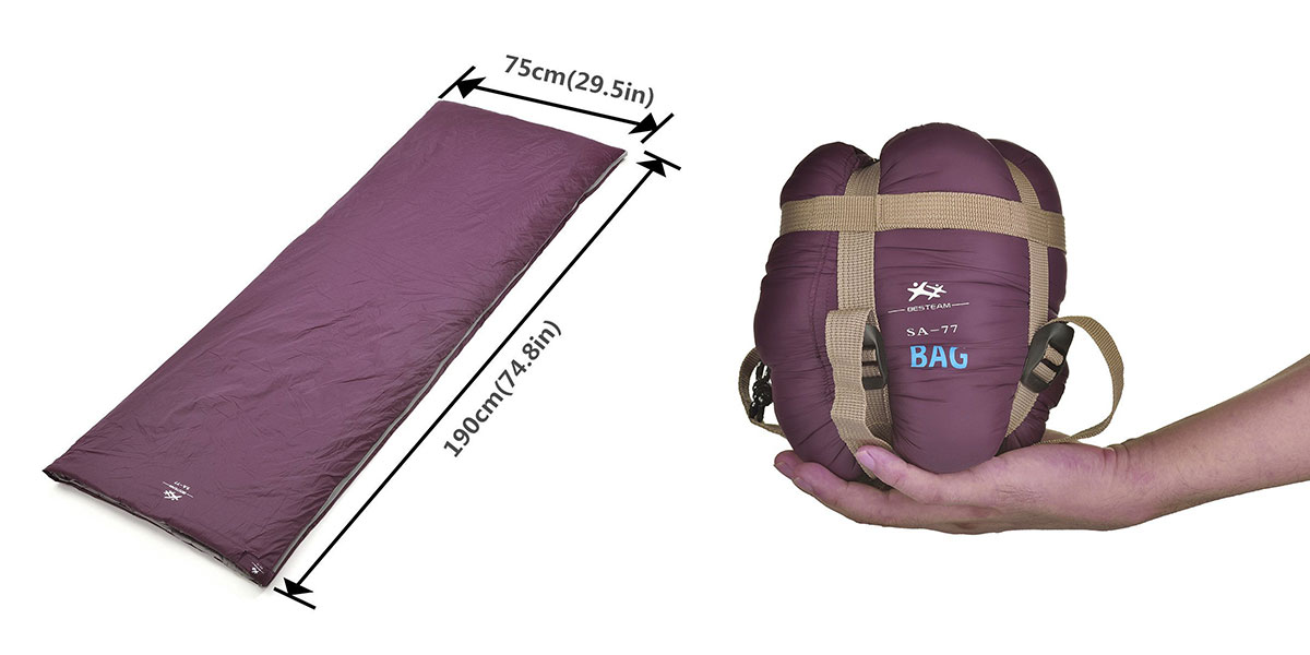 Best ultra lightweight sleeping bags under £50