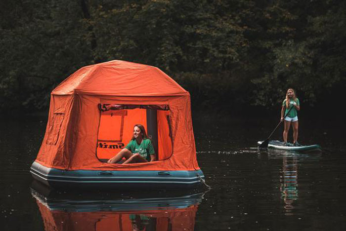 Smithfly's inflatable water tent promises a camping experience like no