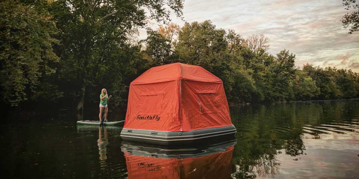 Smithflys Inflatable Water Tent Promises A Camping Experience Like No