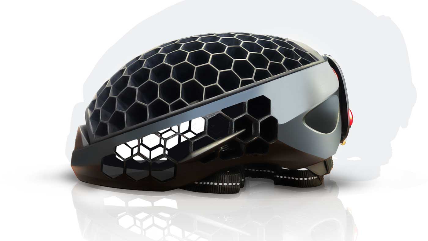 Cyclo The packable bike helmet made from recycled ocean plastic