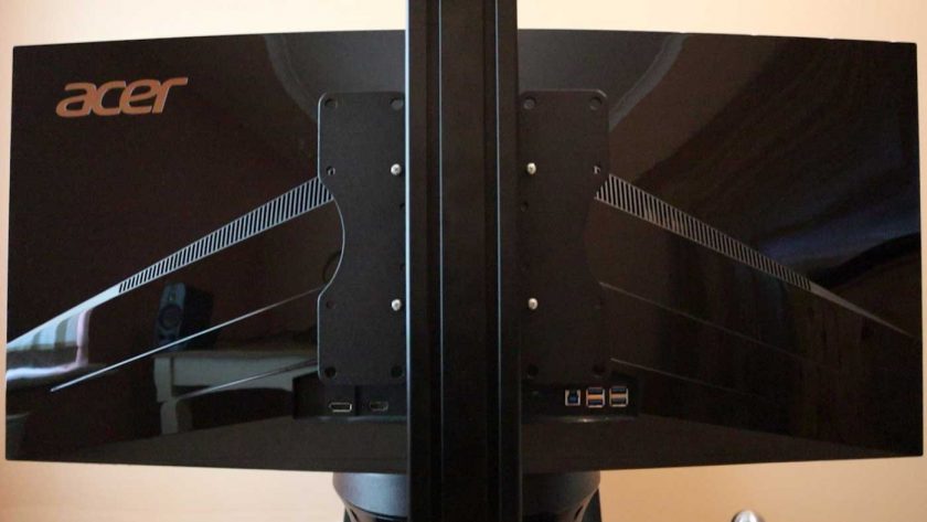 Sim-Lab GT1 Evo single screen holder VESA pattern