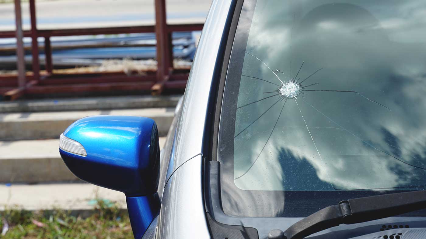 What to do with a chipped or cracked windshield