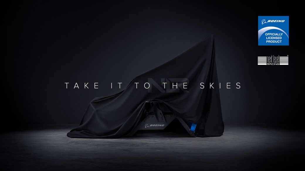 Sneak peek at the new Boeing Next Level Racing flight sim cockpit