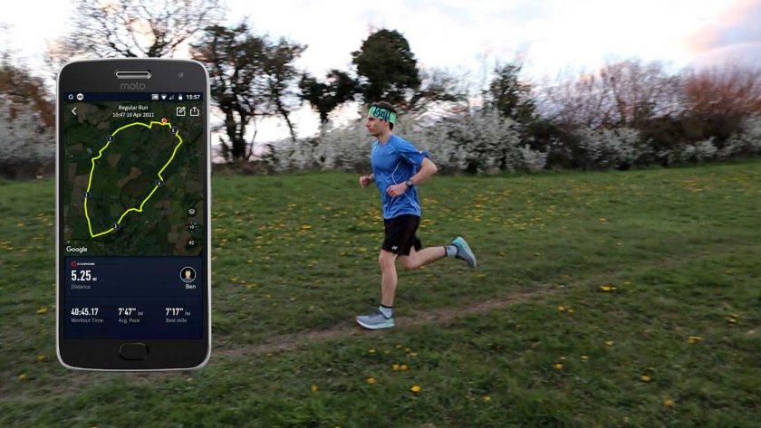 Tracking a run with the Coros Vertix GPS adventure watch