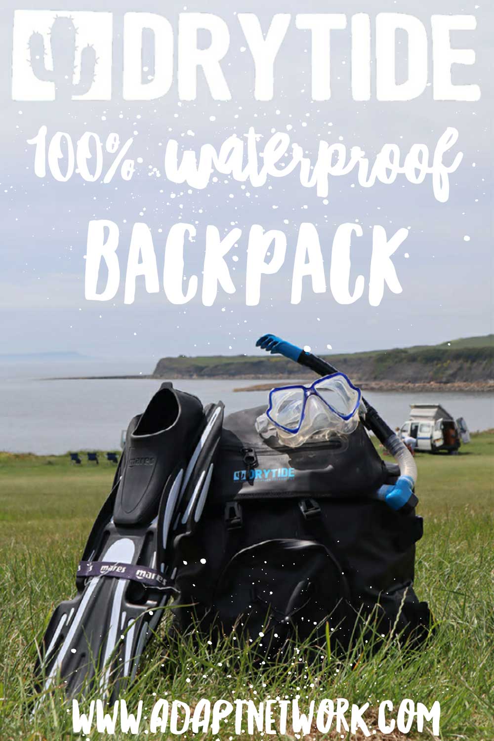 DryTide 50L Waterproof Travel Backpack - DRYTIDE Waterproof Backpacks,  Duffels and Dry Bags