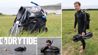 DryTide 50L waterproof backpack review