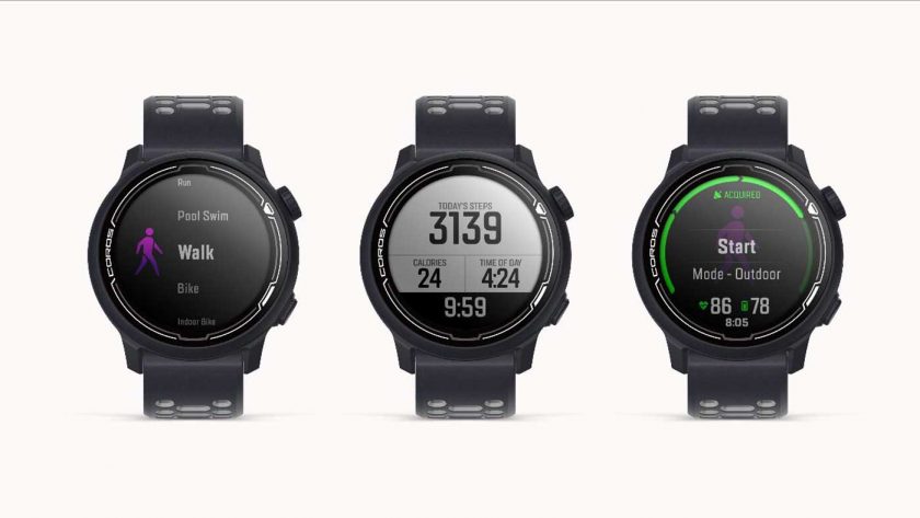 Walk mode on the Coros Vertix 1 and Apex Pro