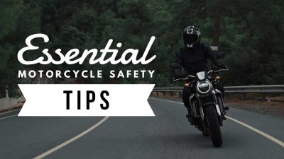 Motorcycle safety tips
