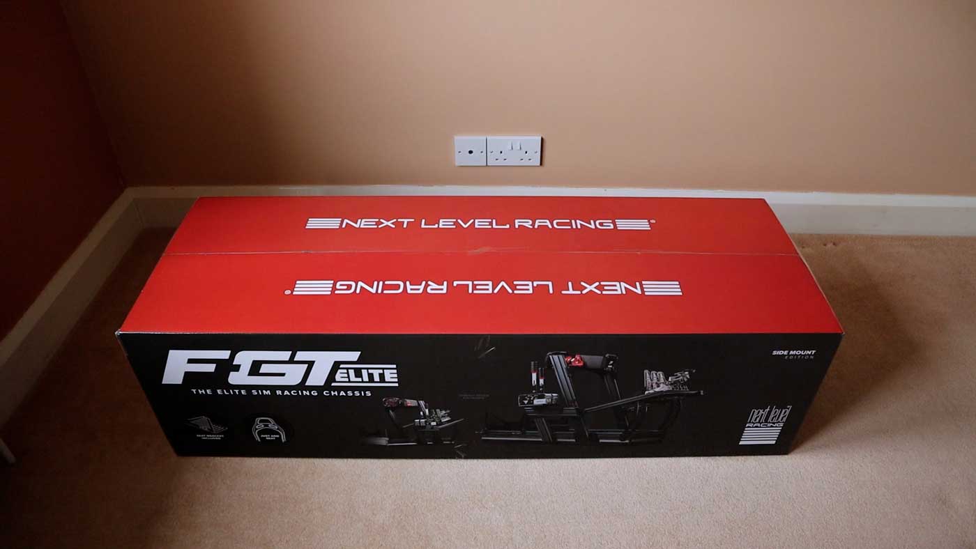 Next Level Racing F-GT Elite box