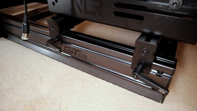 Next Level Racing F-GT Elite seat slider system
