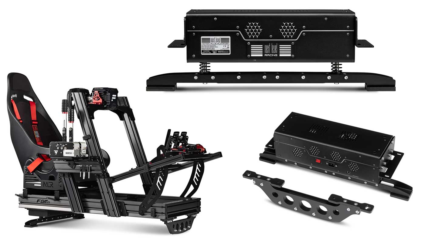 Next Level Racing launches new compact full cockpit Motion Plus Platform