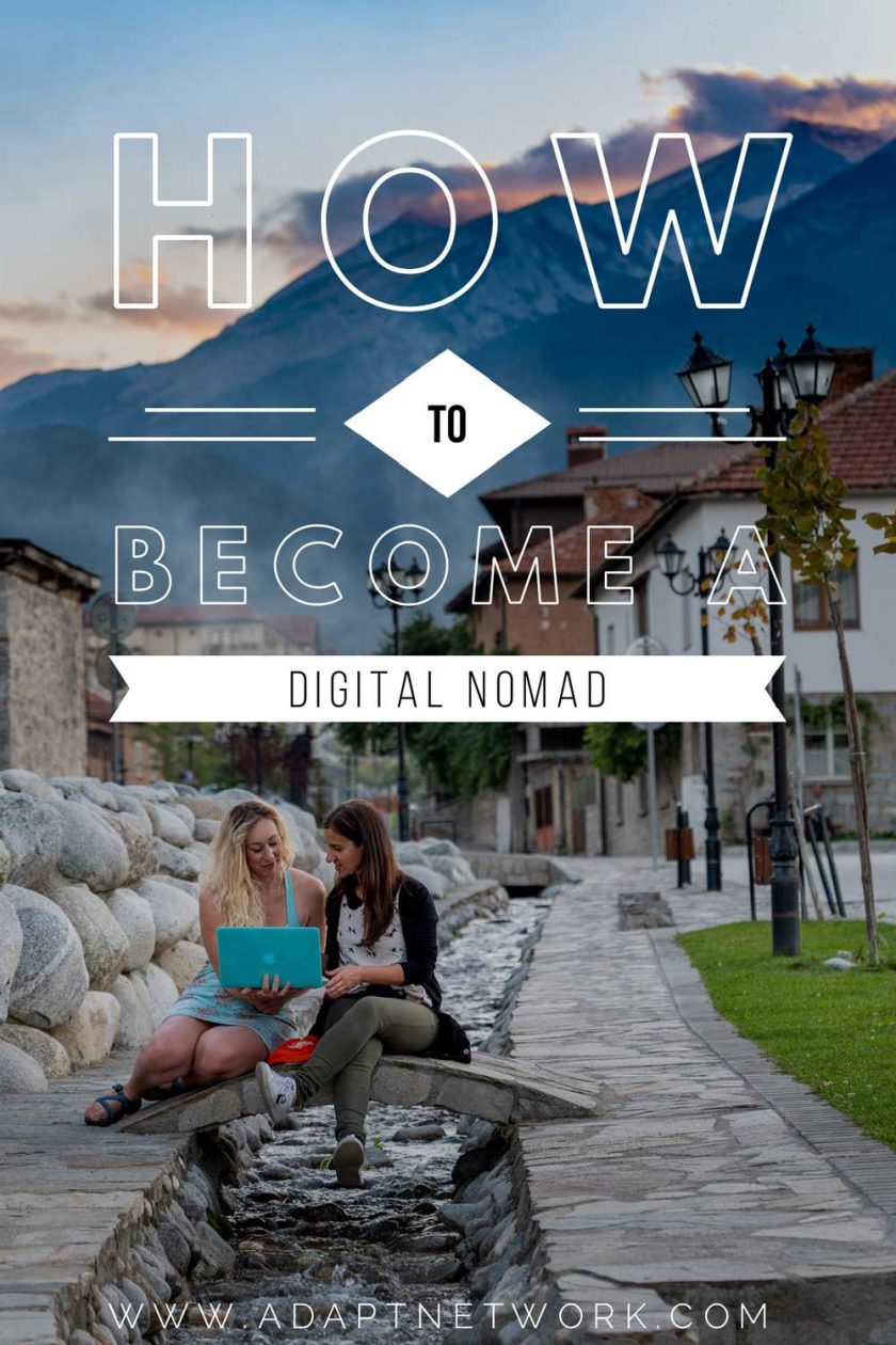 How to become a digital nomad for Pinterest