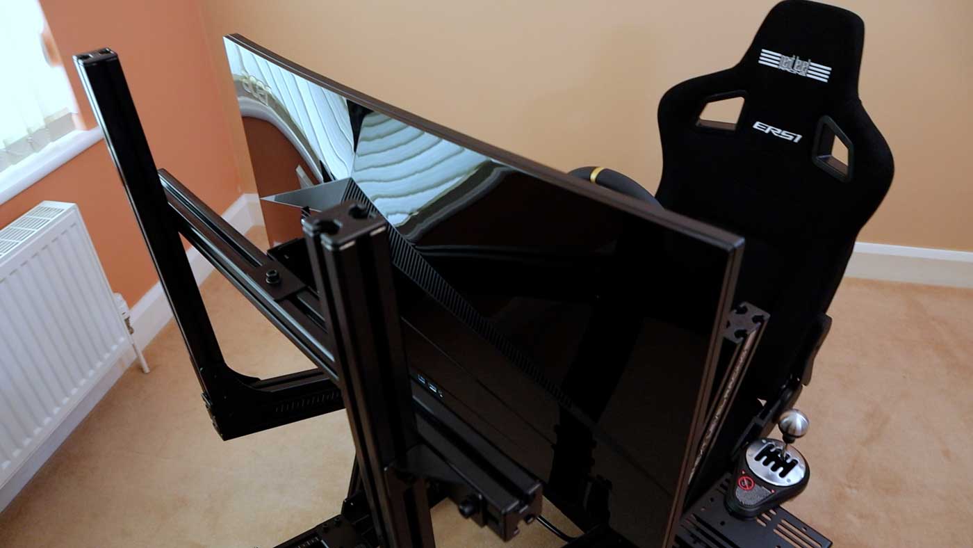 Next Level Racing Elite direct monitor mount VESA pattern