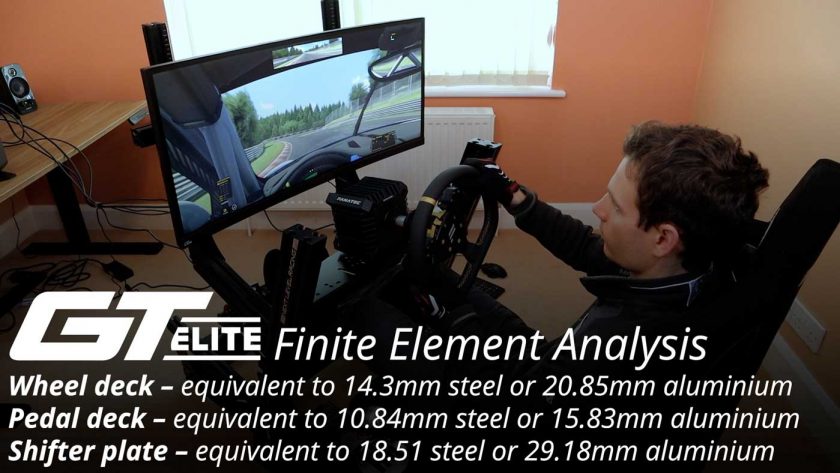 Next Level Racing GT Elite Finite Element Analysis results