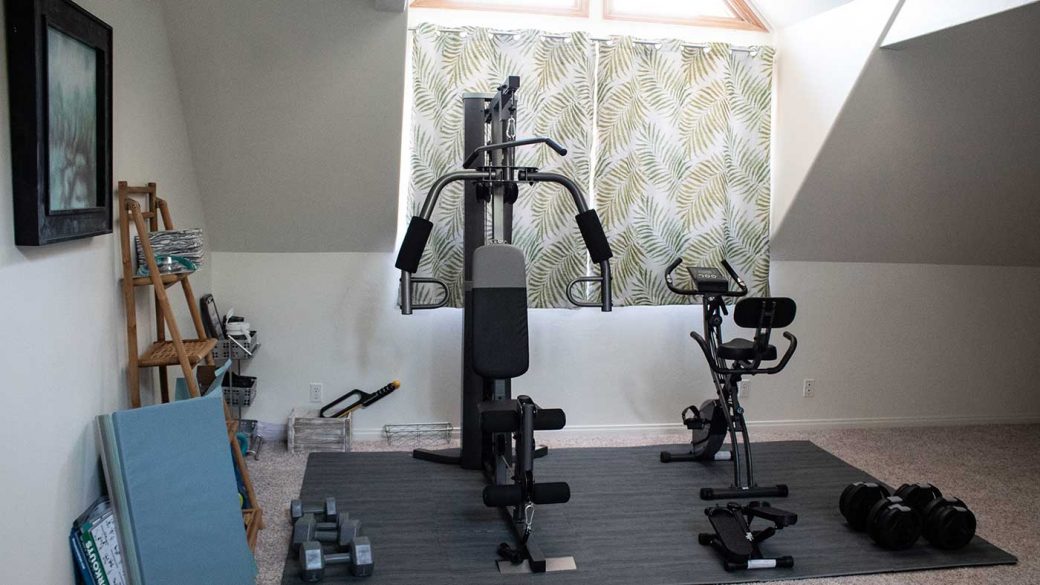 Home gym equipment for a full-body workout