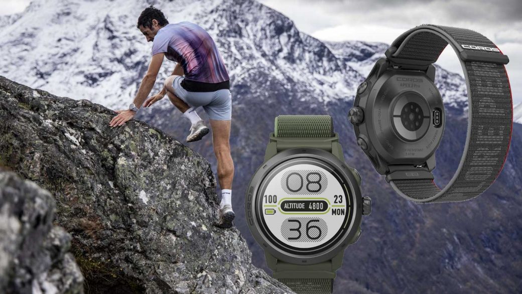 The new Coros Apex Pro 2 GPS watch