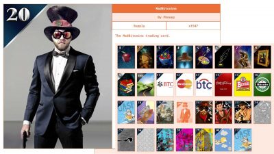 Mad Bitcoins Curio Card