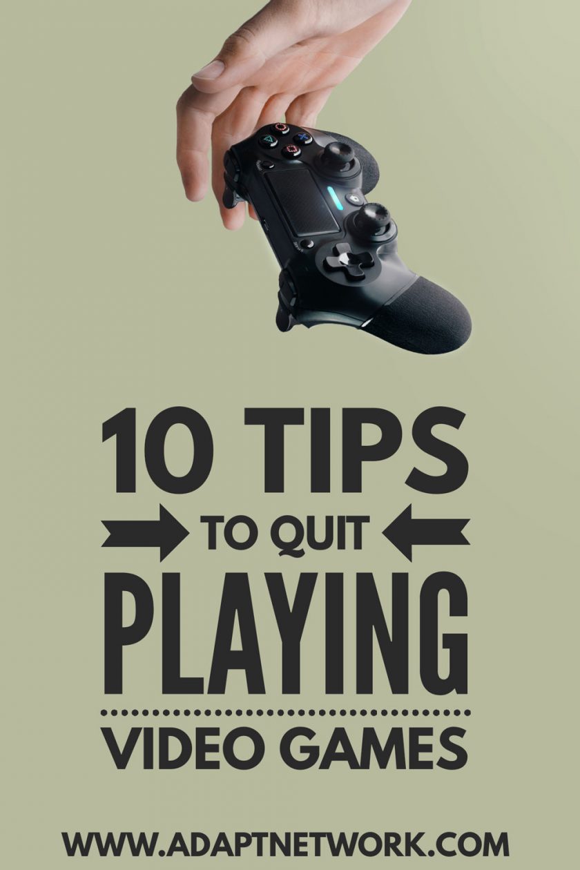 Share '10 tips to quit playing video games' on Pinterest