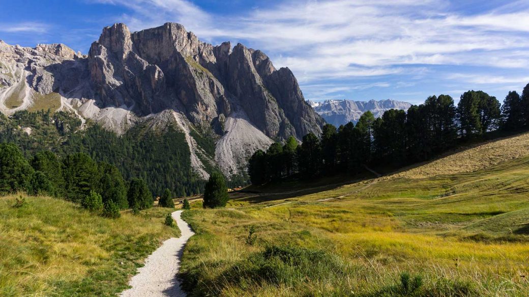 Dolomites mountain range