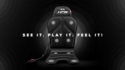 Next Level Racing HF8 haptic feedback gaming pad