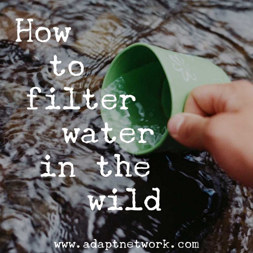 Pin ‘How to filter water in the wild’ on Pinterest