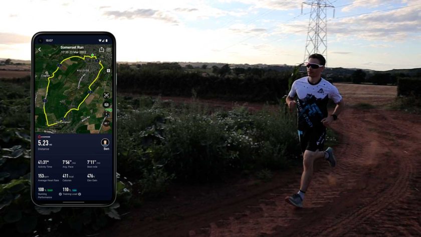 Tracking a run with the Coros Vertix 2 GPS climbing watch