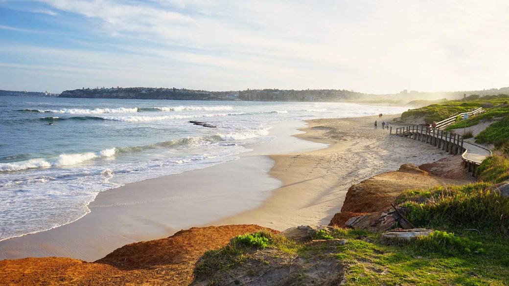 Long Reef beach in Northern Beaches, Sydney, Australia