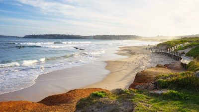 Long Reef beach in Northern Beaches, Sydney, Australia