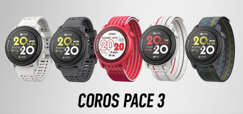 Coros Pace 3 colours/variants